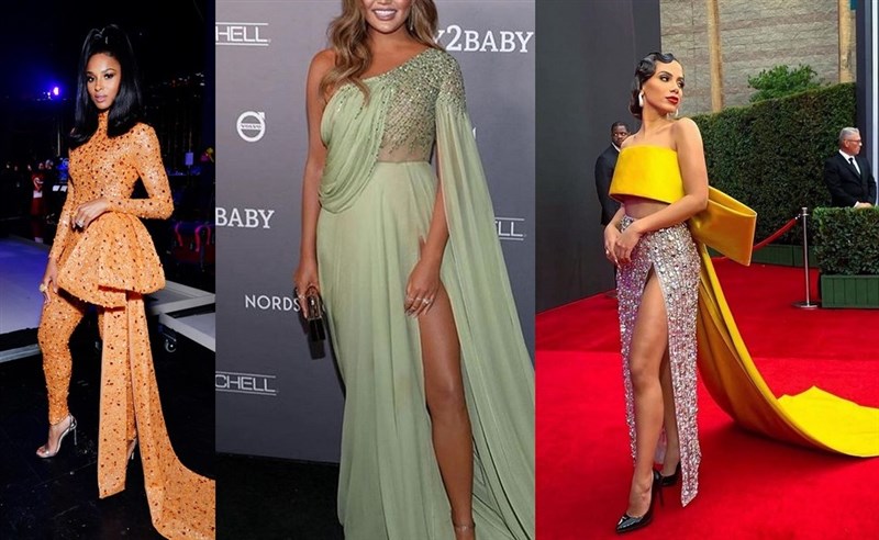 Ciara, Chrissy Teigen and Anitta in Georges Hobeika